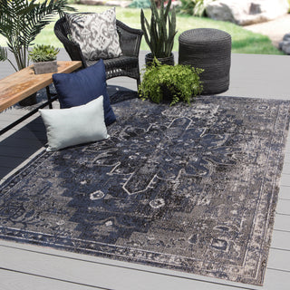 Jaipur Living Polaris Isolde POL09 Blue/Black Area Rug