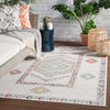Jaipur Living Polaris Tov POL10 Light Gray/Multicolor Area Rug Lifestyle Image Feature