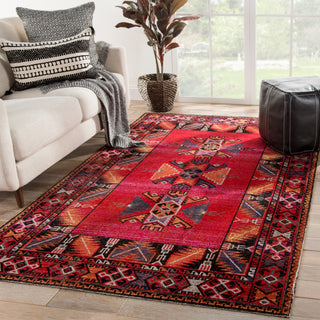 Jaipur Living Polaris Paloma POL19 Red/Black Area Rug Lifestyle Image Feature