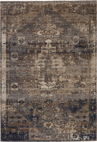 Jaipur Living Polaris Belfast POL25 Taupe/Dark Blue Area Rug Main Image