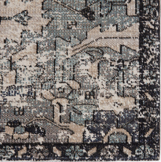 Jaipur Living Polaris Ansilar POL26 Blue/Gray Area Rug Corner Close Up Image