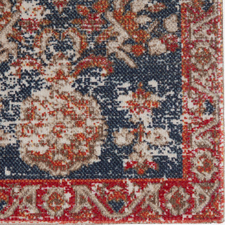 Jaipur Living Polaris Freemond POL28 Blue/Red Area Rug