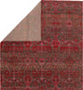 Jaipur Living Polaris Bodega POL32 Red/Taupe Area Rug Folded Backing Image