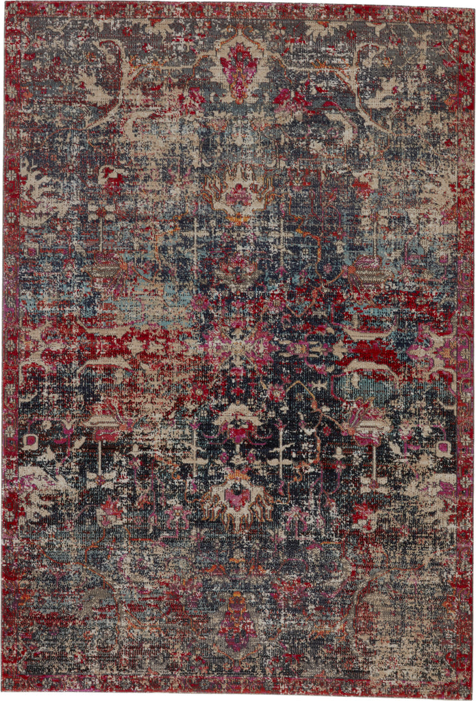 Jaipur Living Polaris Fayette POL38 Dark Blue/Red Area Rug Main Image