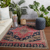 Jaipur Living Polaris Cicero POL44 Pink/Blue Area Rug Lifestyle Image Feature