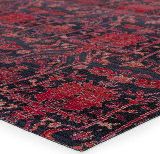 Jaipur Living Polaris Genesee POL45 Red/Blue Area Rug Corner Image