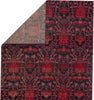 Jaipur Living Polaris Genesee POL45 Red/Blue Area Rug Folded Backing Image