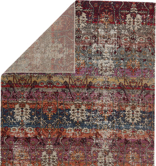 Jaipur Living Polaris Genesee POL46 Multicolor/Pink Area Rug Folded Backing Image