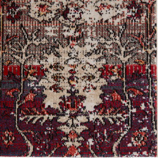 Jaipur Living Polaris Genesee POL46 Multicolor/Pink Area Rug Corner Close Up Image