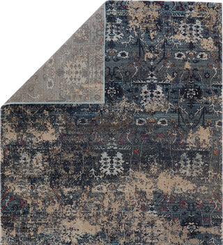 Jaipur Living Polaris Genesee POL47 Blue/Beige Area Rug Folded Backing Image