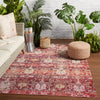 Jaipur Living Polaris Genesee POL48 Red/Beige Area Rug Lifestyle Image Feature