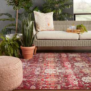 Jaipur Living Polaris Genesee POL48 Red/Beige Area Rug