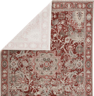 Jaipur Living Portia Cavender POT02 Red/Gray Area Rug