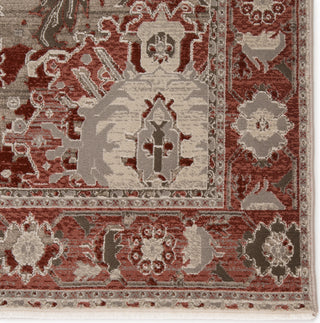 Jaipur Living Portia Cavender POT02 Red/Gray Area Rug