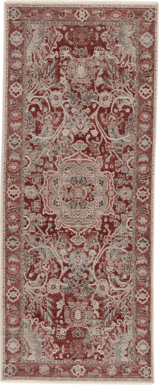 Jaipur Living Portia Cavender POT02 Red/Gray Area Rug