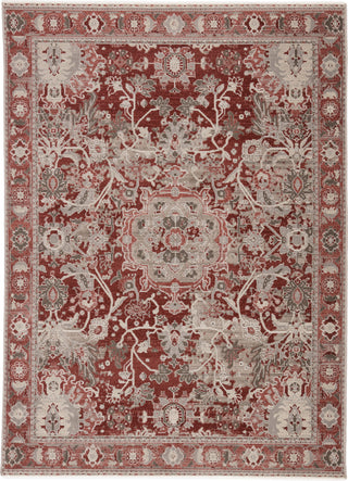 Jaipur Living Portia Cavender POT02 Red/Gray Area Rug