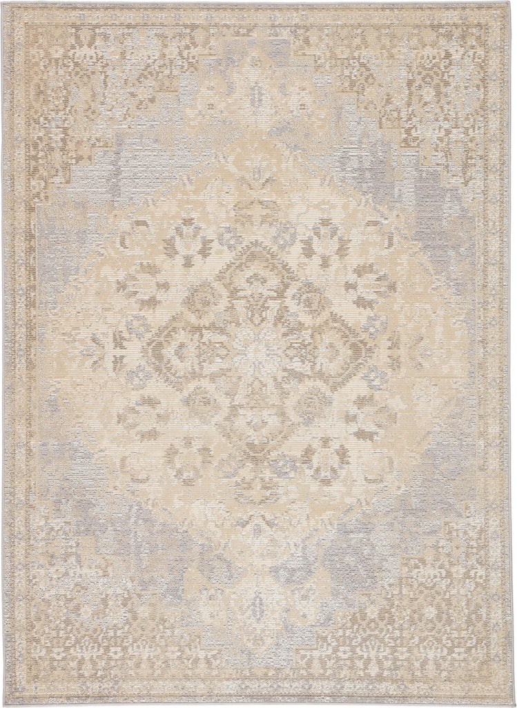 Jaipur Living Peridot Baun PRD01 Beige/Silver Area Rug