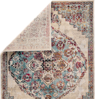 Jaipur Living Peridot Briar PRD08 Cream/Turquoise Area Rug