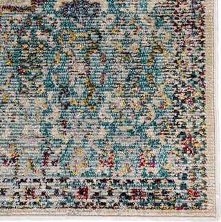 Jaipur Living Peridot Briar PRD08 Cream/Turquoise Area Rug