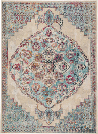 Jaipur Living Peridot Briar PRD08 Cream/Turquoise Area Rug