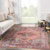 Jaipur Living Peridot Romina PRD10 Red/Pink Area Rug Lifestyle Image Feature