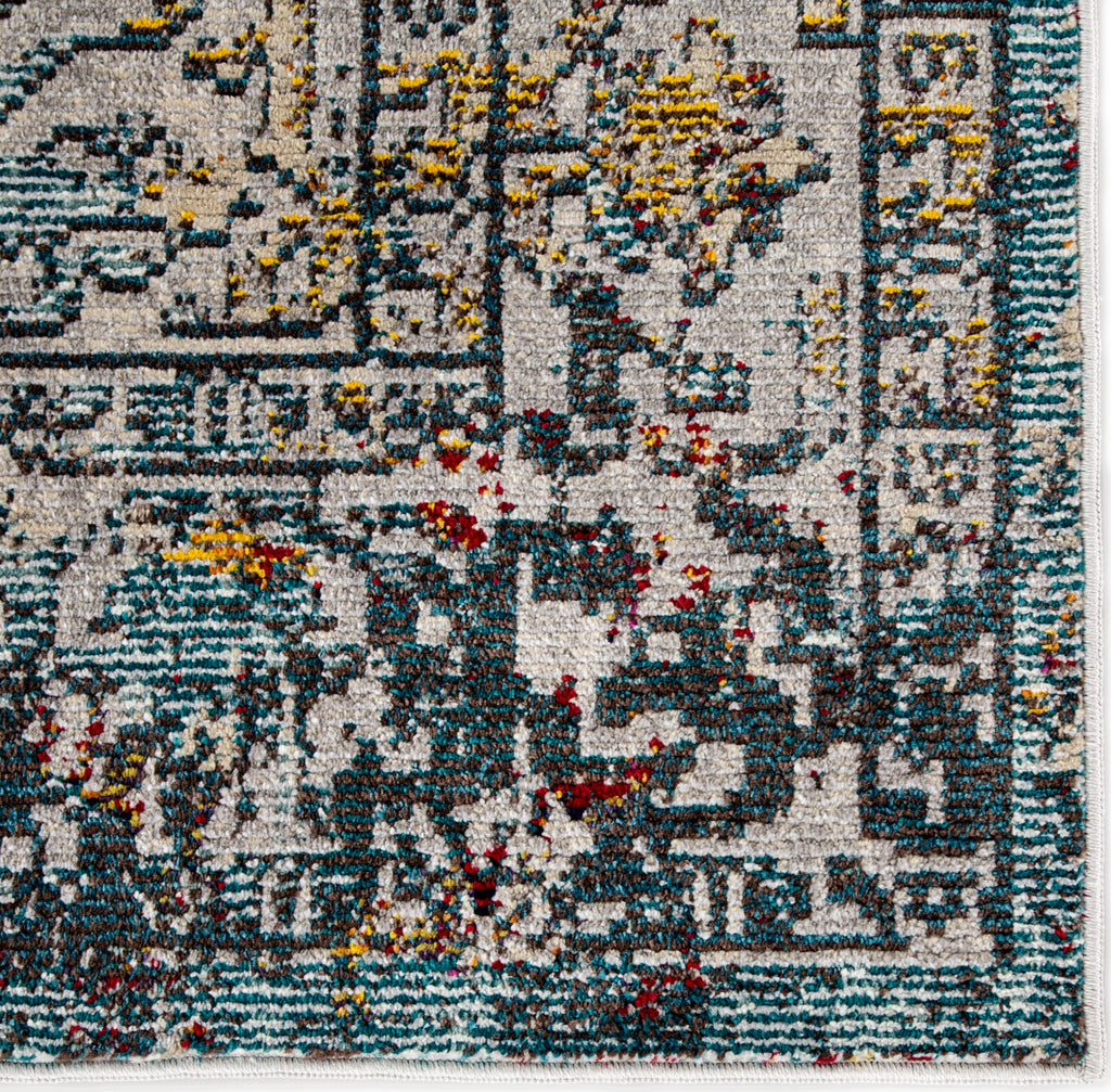 Jaipur Living Peridot Romina PRD11 Teal/Gold Area Rug Incredible Rugs