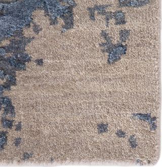  Jaipur Living Project Theory Paratem PRE05 Indigo/Gray Area Rug by Kavi - Close Up