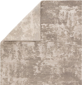 Jaipur Living Project Theory Paratem PRE09 Gray/Cream Area Rug by Kavi - Folded Corner