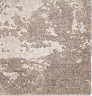 Jaipur Living Project Theory Paratem PRE09 Gray/Cream Area Rug by Kavi - Close Up