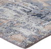 Jaipur Living Project Theory Neev PRE13 Gray/Navy Area Rug by Kavi - Corner