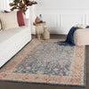 Jaipur Living Province Presley PRO03 Blue/Red Area Rug Lifestyle Image Feature