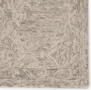 Jaipur Living Province Corian PRO05 Gray Area Rug Corner Close Up Image