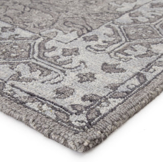 Jaipur Living Province Wintour PRO06 Gray Area Rug Corner Image