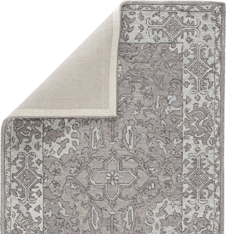 Jaipur Living Province Wintour PRO06 Gray Area Rug Folded Backing Image