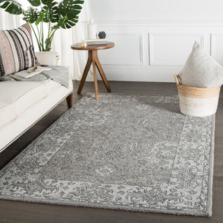 Jaipur Living Province Wintour PRO06 Gray Area Rug Lifestyle Image Feature