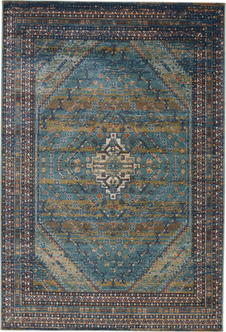 Jaipur Living Prisma Selah PSA01 Blue/Green Area Rug - Top Down