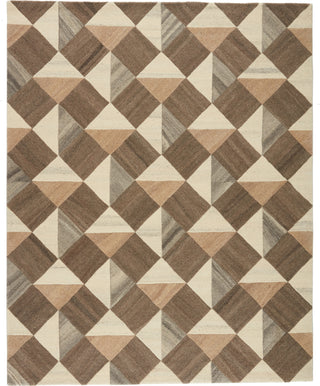 Jaipur Living Pathways by Verde Home Paris PVH01 Brown/Cream Area Rug - Top Down