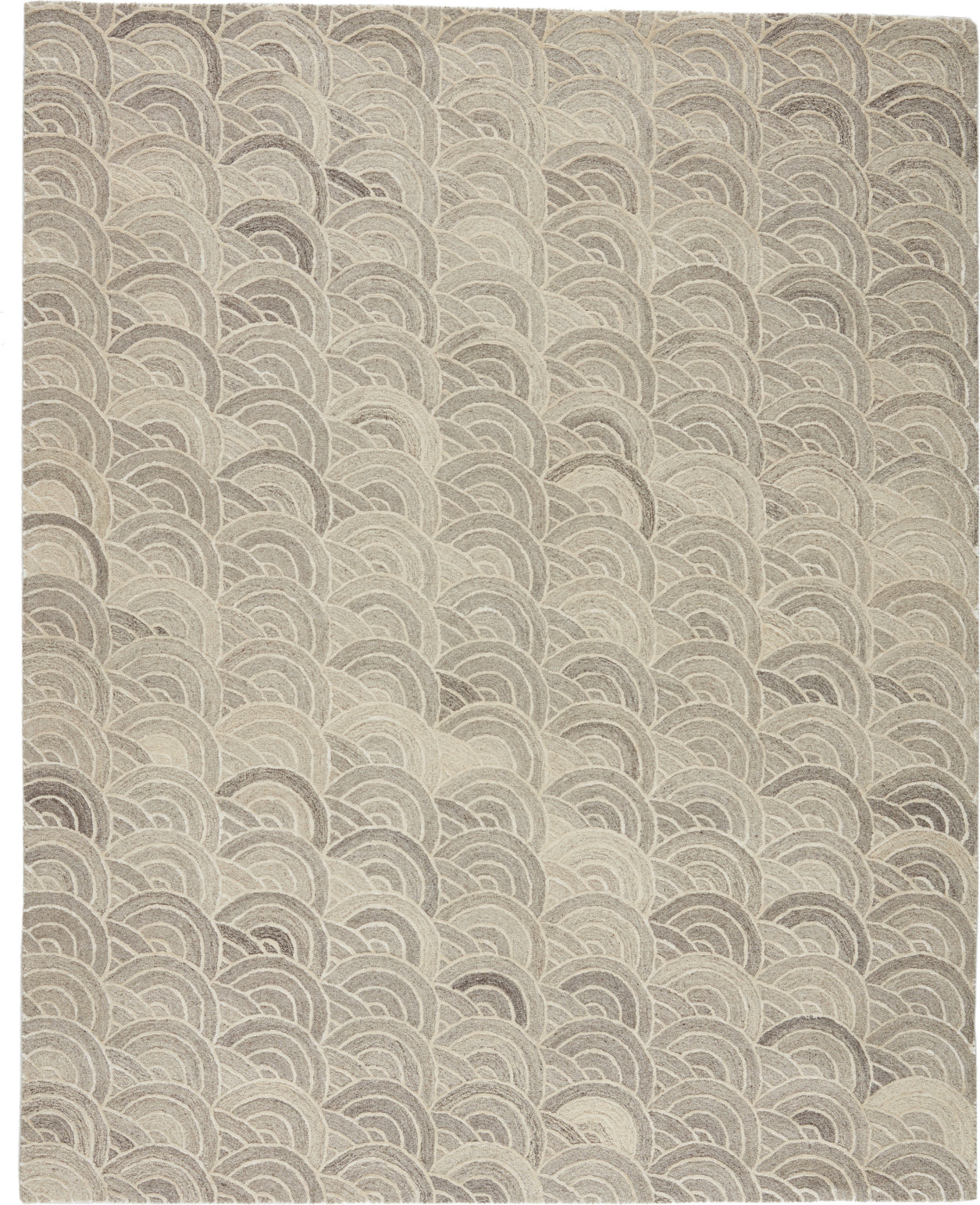 Jaipur Living Pathways by Verde Home Tokyo PVH02 Gray/Ivory Area Rug - Top Down
