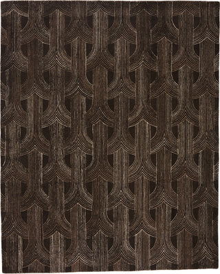 Jaipur Living Pathways by Verde Home Manhattan PVH09 Dark Brown/Ivory Area Rug - Top Down