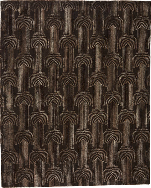 Jaipur Living Pathways by Verde Home Manhattan PVH09 Dark Brown/Ivory ...