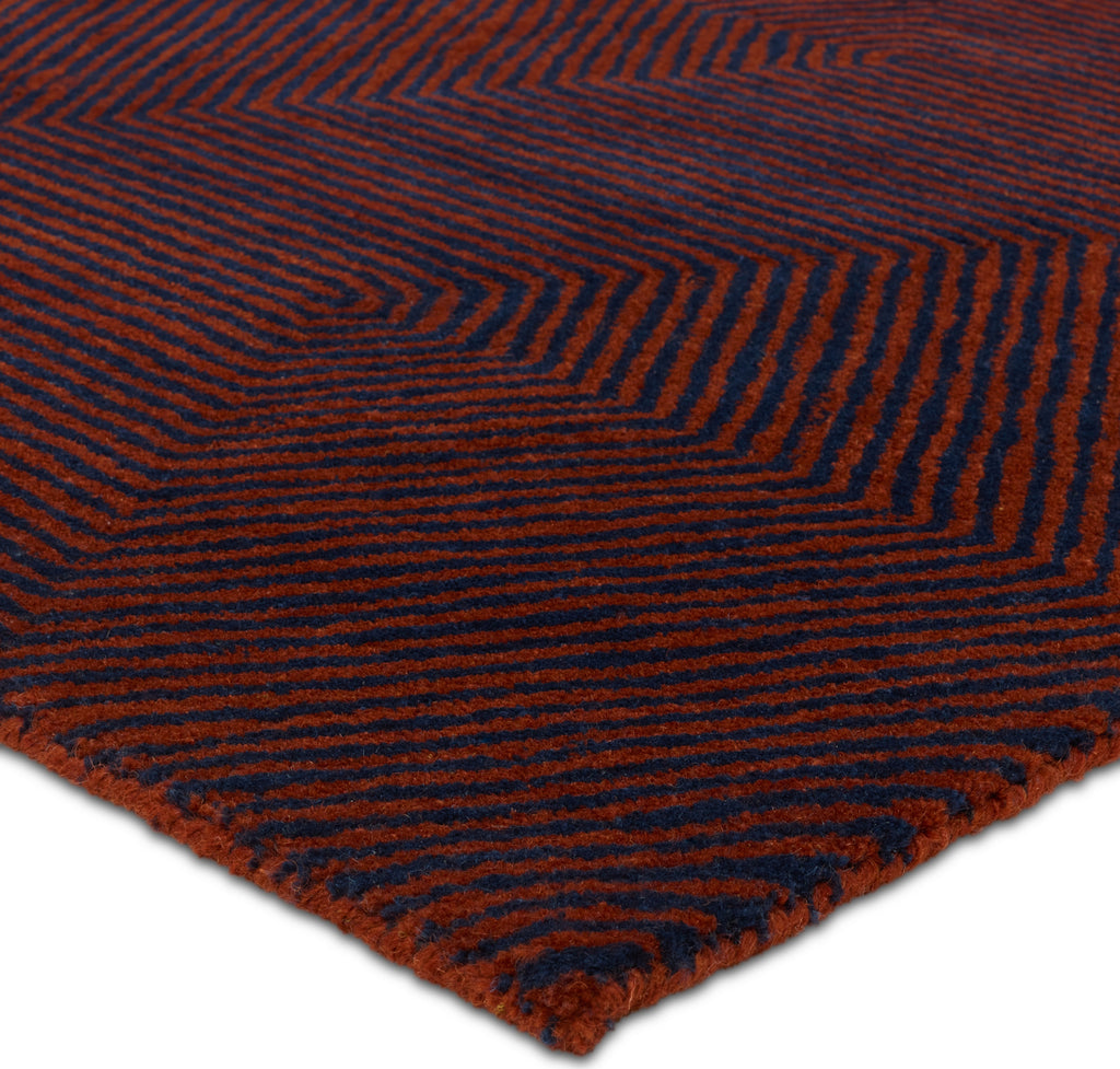 Jaipur Living Pathways Rome PVH18 Rust/Navy Area Rug by Verde Home Corner Image