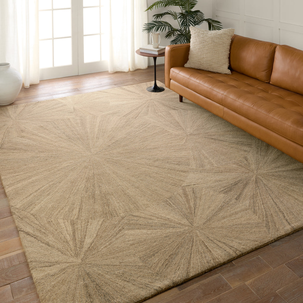 Jaipur Living Pathways Sao Paulo PVH19 Taupe/Tan Area Rug by Verde Home Lifestyle Image Feature