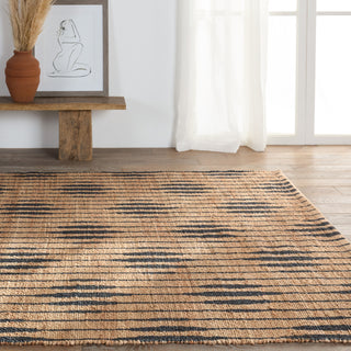 Jaipur Living Raya Atolia RAY01 Natural/Navy Area Rug Lifestyle Image