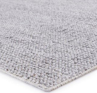 Jaipur Living Rebecca Crispin RBC09 Gray/Ivory Area Rug Corner Image