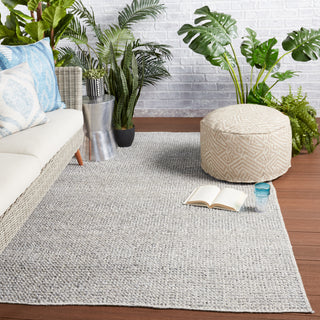 Jaipur Living Rebecca Crispin RBC09 Gray/Ivory Area Rug Lifestyle Image Feature