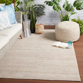 Jaipur Living Rebecca Limon RBC10 Light Taupe Area Rug Lifestyle Image Feature