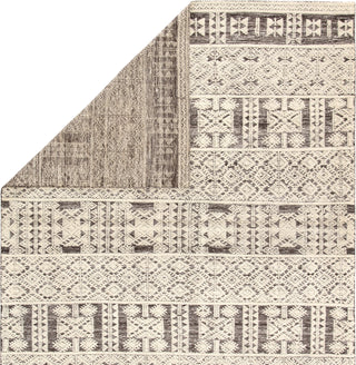 Jaipur Living Reign Origins REI06 Ivory/Gray Area Rug Folded Backing Image