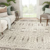 Jaipur Living Reign Origins REI06 Ivory/Gray Area Rug Lifestyle Image Feature