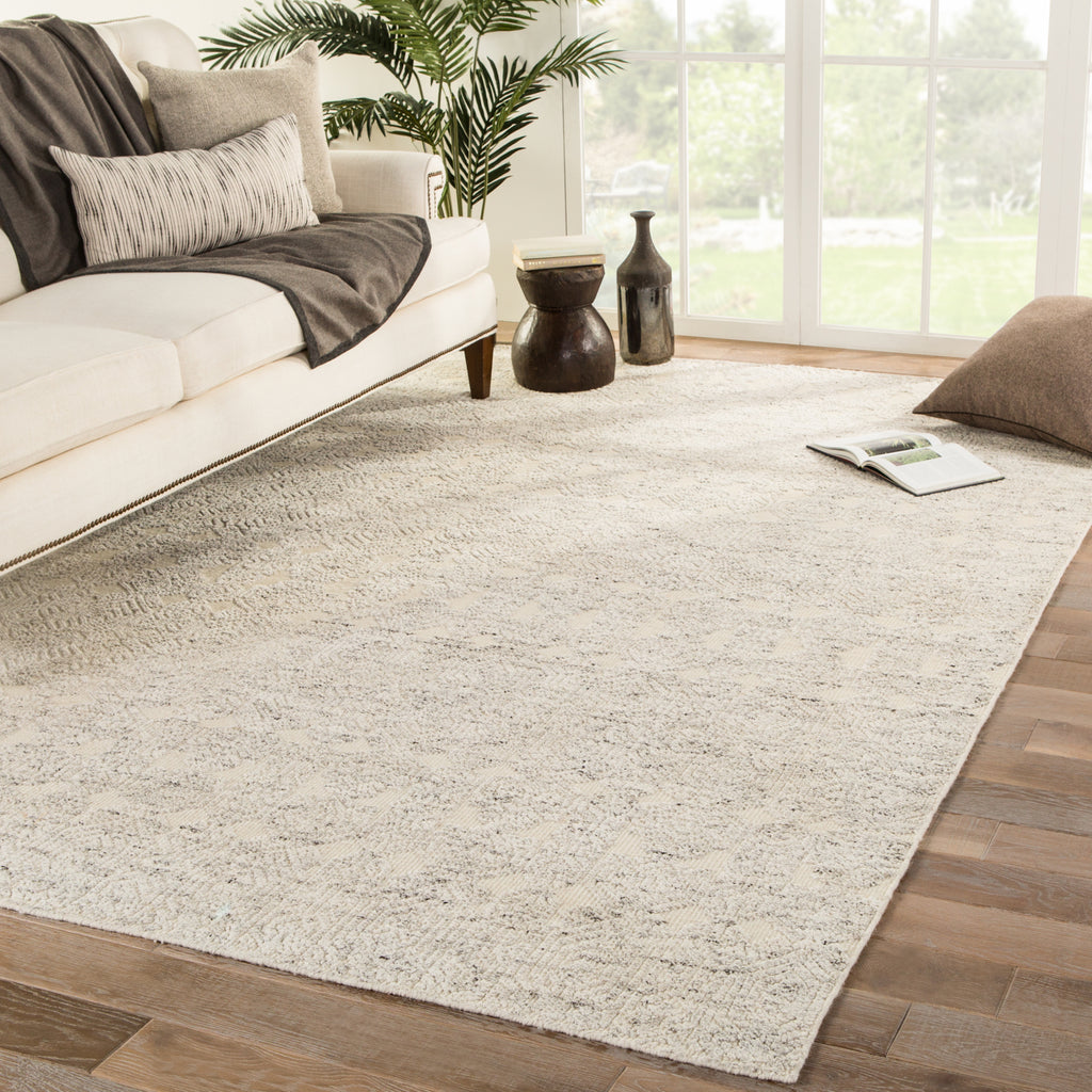 Jaipur Living Reign Abelle REI09 Gray/Beige Area Rug Lifestyle Image Feature