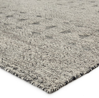 Jaipur Living Reign Abelle REI11 Gray/Black Area Rug Corner Image